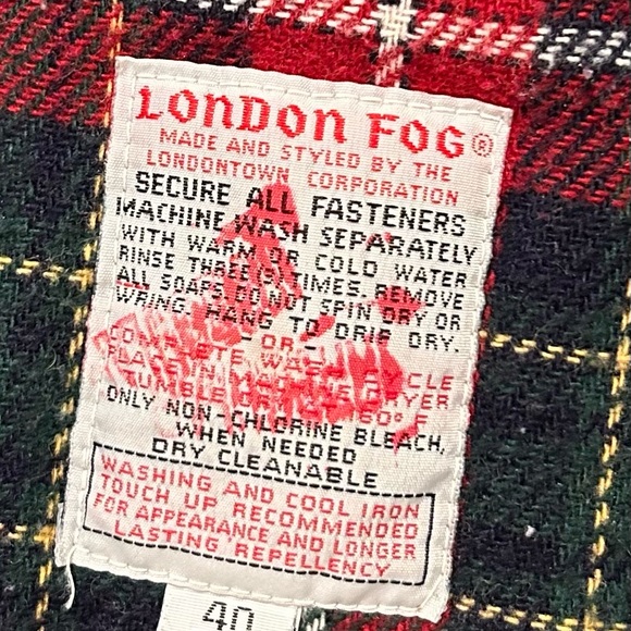 Vintage London Fog Coat / Jacket - Picture 5 of 7